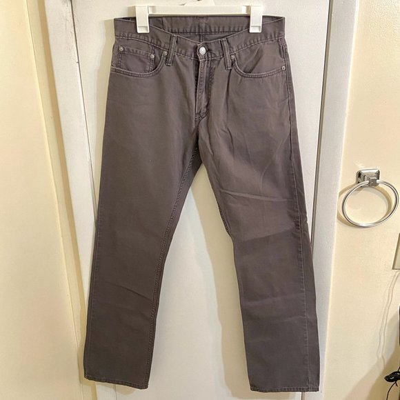 Levi's Other - Men's Levi's 514 Straight Fit Gray Jeans - W32 L34